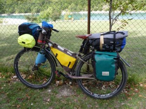 Vanessa's Surley touring bike